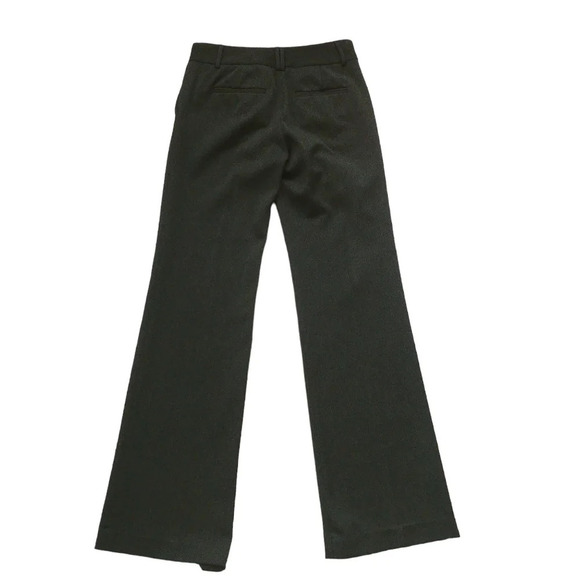 Zara Basic Black  Pinstripe Trousers Pants 4 - Picture 2 of 8
